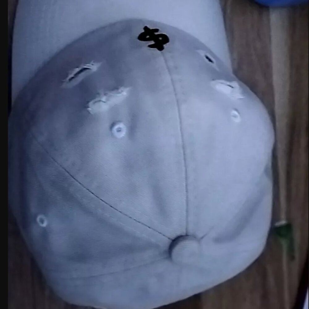 Torn Baseball Cap